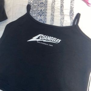 Black Los Angeles Tank